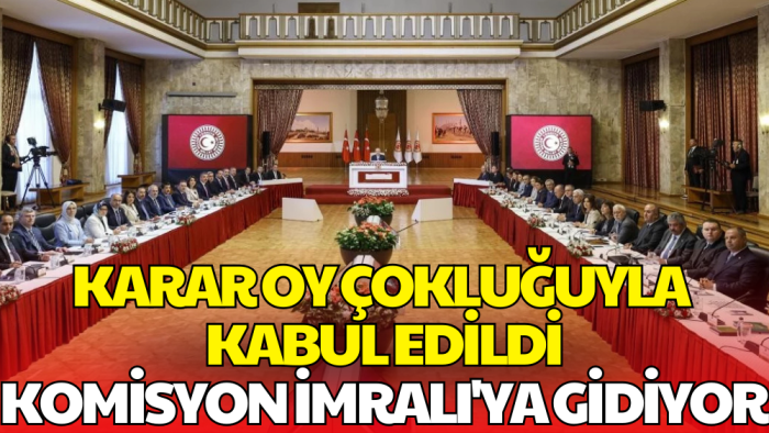 Komisyon Oy Çokluğuyla İmralı Ziyaretini Onayladı